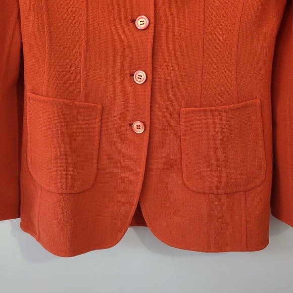 Agnona Wool and Silk Button Front Cardigan Coat Size Large - Picture 4 of 10